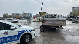 Adıyaman'da Çarpışan İki Araçta Üç Kişi Yaralandı