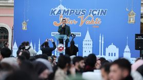 AK Parti İstanbul İl Gençlik Kolları Geleneksel Büyük Kampüs İftarı Düzenledi