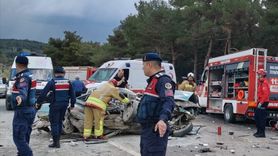Balıkesir'de Zincirleme Trafik Kazası: 1 Ölü, 10 Yaralı