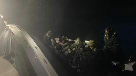 Bodrum Açıklarında Düzensiz Göçmen Operasyonu