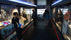 Çanakkale Savaşları Mobil Müzesi Tiran'da Açıldı