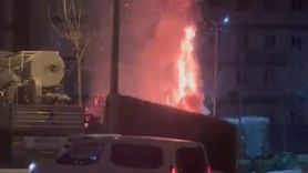 Çorum'da Torpil Yangını: Ağaçlar Zarar Gördü