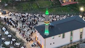 Düzce'de Hasar Gören Cami Yeniden İbadete Açıldı