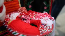 Edirne'de Marteniçka Geleneği Kutlandı