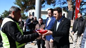 Ertuğrul Gazi Türbesi'nden Çanakkale'ye Anlamlı Mesaj