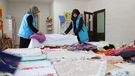 Erzincan'da El Emeği ile Nişanlı Çiftlere Çeyiz Desteği