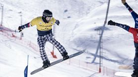 FIS Dünya Snowboard Kupası Erzurum'da Başladı