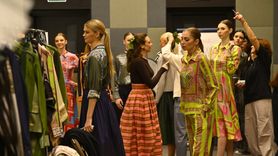 Gaziantep'in Kutnu Kumaşı Rusya'da Tanıtıldı