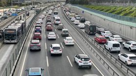 İstanbul'da Akşam Trafik Yoğunluğu Artıyor