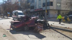 Kahramanmaraş'ta Trafik Kazası: Bir Ölü, Bir Yaralı