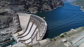 Karakaya Barajı'ndaki türbin çarkı 40 yıl sonra yenilendi