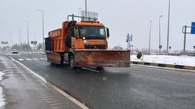 Kastamonu'da Etkili Kar Yağışı