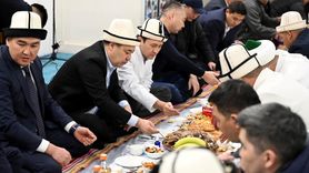 Kırgızistan Cumhurbaşkanı Ramazan İftarı