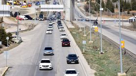 Kırıkkale'de Bayram Öncesi Artan Trafik Yoğunluğu