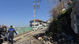 Kocaeli'de İstitna Duvarı Çöktü, Bina Tahliye Edildi