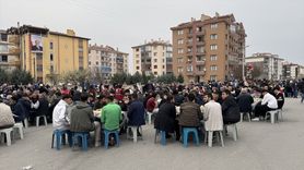 Konya'da 6 Kardeşin Geleneksel İftar Sofrası