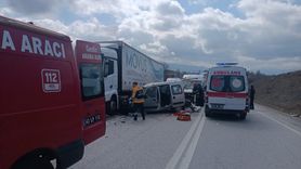 Kütahya'da Trafik Kazası: 1 Ölü, 3 Yaralı