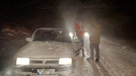 Mersin'de Tipide Mahsur Kalan İki Kişi Kurtarıldı