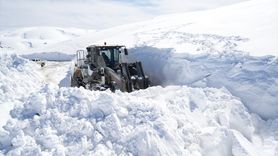 Muş'ta Karla Mücadele Çalışmaları Devam Ediyor