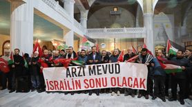 Nevşehir ve Kırıkkale'de İsrail Protestoları