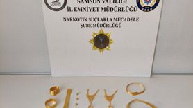 Samsun'da Dolandırıcılık Suçundan Aranan Hükümlü Sahte Altınla Yakalandı