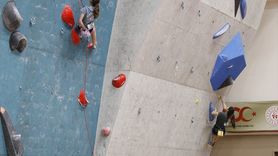 Samsun'da Spor Tırmanış Gençler Türkiye Şampiyonası Tamamlandı