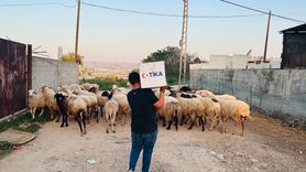 TİKA'nın Filistin'deki Türkmen Ailelerine Ramazan Yardımı