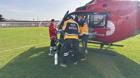 Tokat'ta Ambulans Helikopter ile Genç Hastaya Hızlı Müdahale