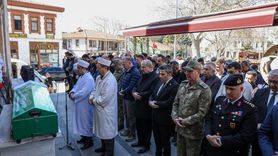 Tümgeneral Mehmet Özeren'in Babası Orhan Özeren Son Yolculuğuna Uğurlandı
