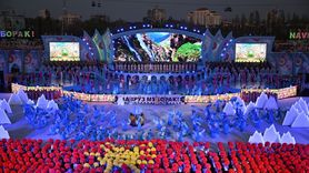 Uluslararası Nevruz Bayramı Şenliği Tacikistan'da Kutlandı