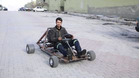 Vanlı Gençten Hurda Malzemelerle Go-Kart İmzası
