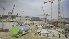 Akkuyu NGS'nin 3. Ünite Besleme Suyu Depolama Tankı Taşıma İşlemi Tamamlandı