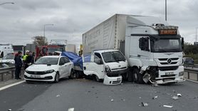 Anadolu Otoyolu'nda Kaza Sonrası Ulaşım Yeniden Başladı
