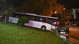 Ankara'da Freni Boşalan İşçi Servisi Başka Araçlara Çarptı