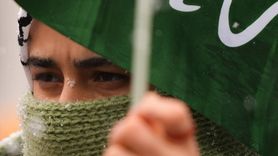 Ankara'da Refah Sınır Kapısı'na Destek Gösterisi