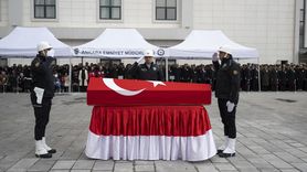 Ankara'da Şehit Polis Memuru İbrahim Güney İçin Tören Düzenlendi