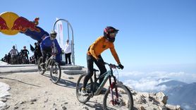 Antalya'da Sky To Sea Dağ Bisikleti Yarışı 2023
