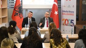 Arnavutluk'ta Balkan Gençlik Okulu Programı Başladı