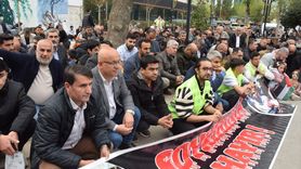 Batman'da Gazze Saldırılarına Protesto