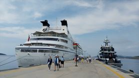 Bodrum'a 'Star Legend' Kruvaziyeri İle Gelen 286 Yolcu