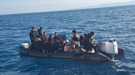 Bodrum Açıklarında Düzensiz Göçmen Operasyonu