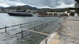 Bodrum'da İzinsiz Ahşap Platform ve İskeleye Ceza