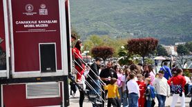 Çanakkale Savaşları Mobil Müzesi Ohri'de Açıldı