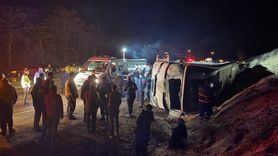 Çankırı'da İşçi Servisi Devrildi: 23 Yaralı