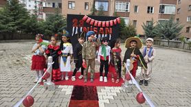 Çankırı'da Minik Öğrenciler 23 Nisan'ı Coşkuyla Kutladı