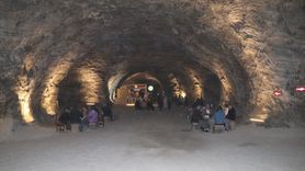 Çankırı'daki Yer Altı Tuz Şehri Bayramda Ziyaretçi Akınına Uğradı