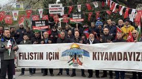 Çankırı ve Kastamonu'da Gazze'ye Yönelik Saldırılara Protesto