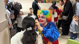 Çarşamba'da Hastanede Yatan Çocuklara 23 Nisan Sürprizi