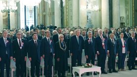 Cumhurbaşkanı Erdoğan Anayasa Mahkemesi Başkanı Özkaya'yı Ağırladı