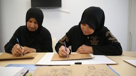 Defne Devlet Hastanesi'nde Hasta Yakınları için Resim Kursu Başlatıldı